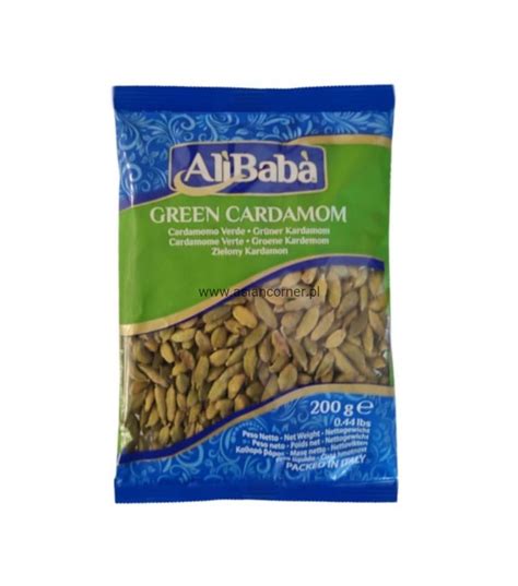 Ali Baba Green Cardamom Elaichi 200g Asian Corner