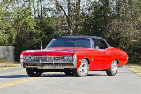 1968 Chevrolet Impala Convertible at Kissimmee 2012 as G145 - Mecum ...