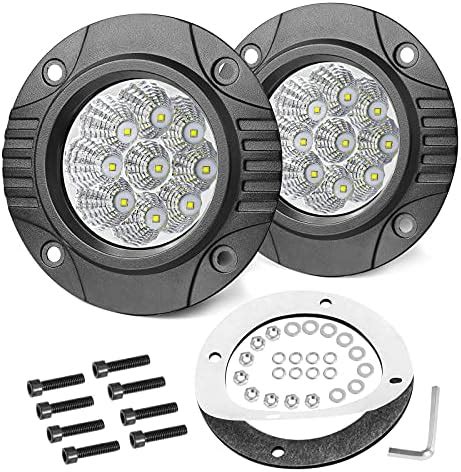 Amazon Bunker Indust Flush Mount Led Light Pods Inch Led Work