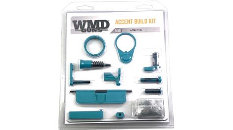 Wmd Guns Accent Build Kit 556 Aztec Teal 1 Acckit Aztec Teal 89