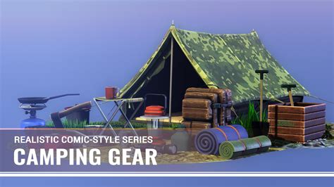 Camping Gear Iclone Scenes And Props Reallusion Content Store