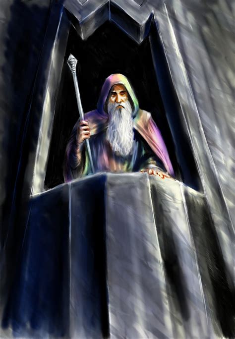 Saruman of many colours by TolmanCotton on DeviantArt