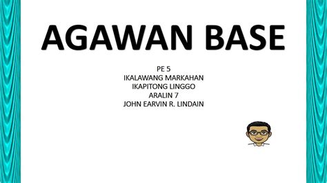 Agawan Base Q2 Pe5 Lesson7 Week7 Youtube