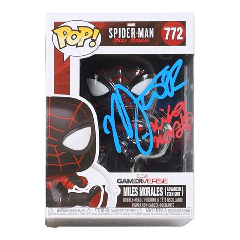 Nadji Jeter Signed "Spider-Man: Miles Morales" #772 Miles Morales ...