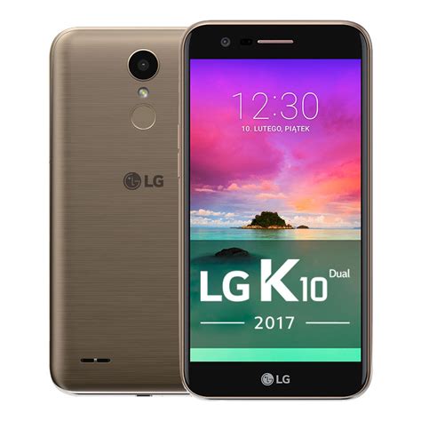 Lg K10 2017 216gb 53 Złoty Lgm250eapocgk Smartfon Niskie Ceny I