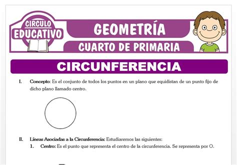 Circunferencia Para Cuarto De Primaria Fichas Gratis