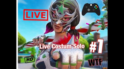 SOLO DOU SQUADCOSTUM GAMES Fortnite LIVE YouTube