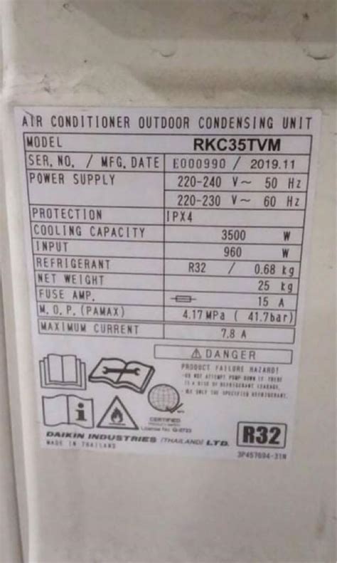 Daikin Hp D Series Ftkc Tvm Wall Mount Inverter Acu Tv Home