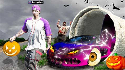 Am GASIT O MASINA De HALLOWEEN In GTA 5 Hide Seek YouTube