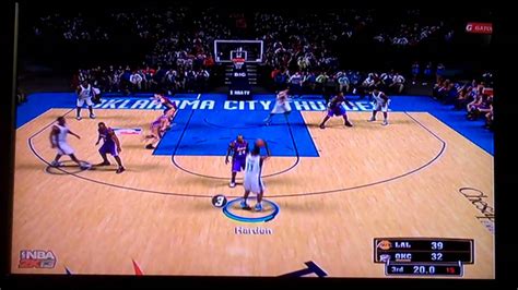 Nba 2k13 Gameplay Los Angeles Lakers Vs Oklahoma City Thunder Youtube