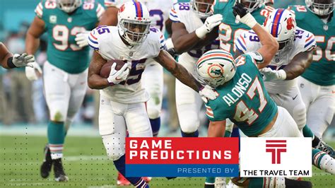 Around the NFL: Bills at Dolphins game predictions