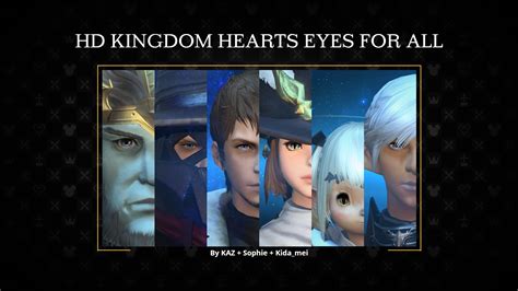 Hd Kingdom Hearts Eyes For All Races Xiv Mod Archive