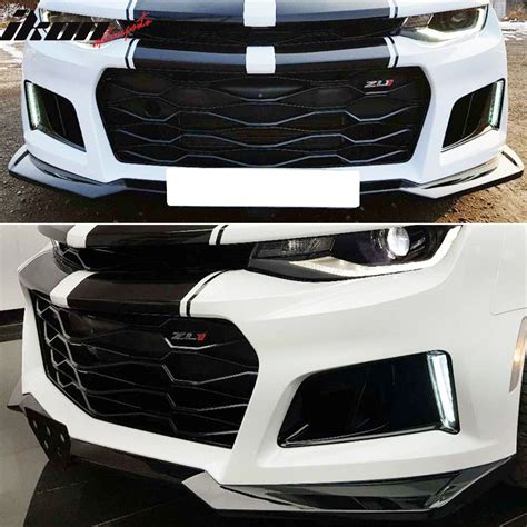 2016 2018 Chevrolet Camaro Front Bumper Cover Conversion Zl1 Style