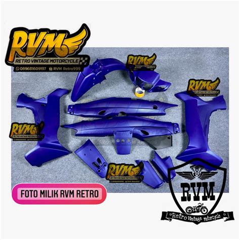 Jual Paket Body FizR Full Set Modifikasi Biru Doff Sepaket Body Yamaha