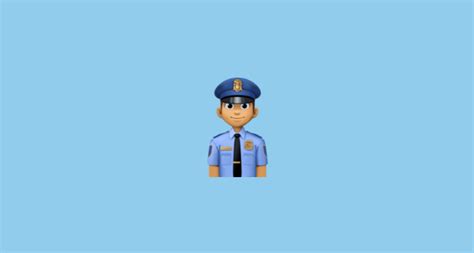 Police Officer Medium Skin Tone Emoji On Facebook 3 0