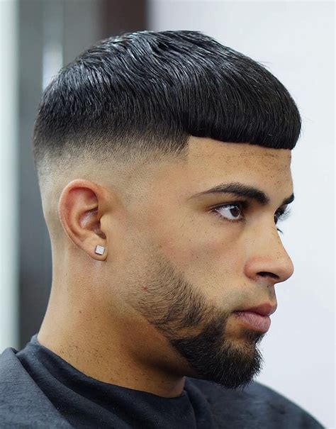 Top 30 Hairstyles For Men With Beards | Taper fade haircut, Straight ...