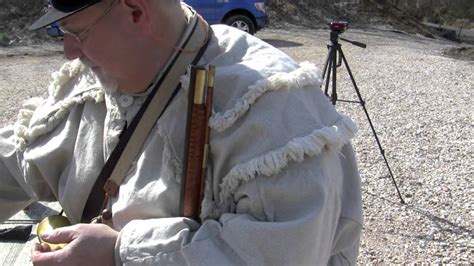 Shooting The Custom Built Flintlock Rifle Youtube