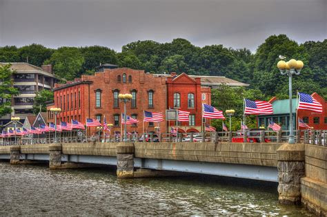 Saugatuck River Bridge Westport Photograph By Joann Vitali