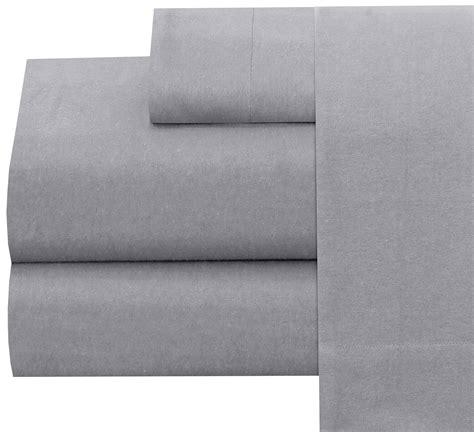 Ruvanti Flannel Sheets Full Size Cotton Brushed Bed Sheet Sets