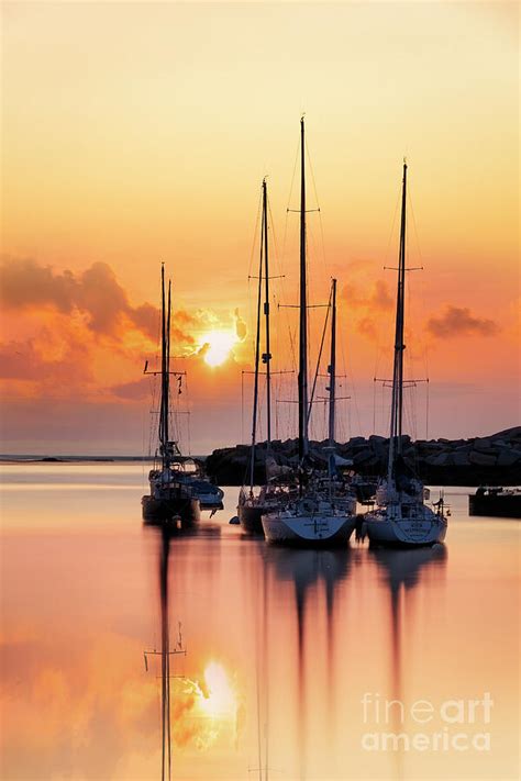 Rockport Harbor Sunset Photograph By Shelia Hunt Fine Art America