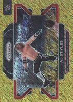 AJ Styles 2022 Prizm WWE 7 FOTL Gold Shimmer 3 PSA 10 Price Guide