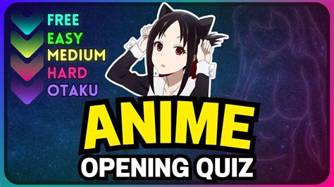 ANIME OPENING QUIZ 12 50 Legendary Songs Very Easy Otaku YouTube