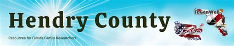 flgenweb hendry county area history