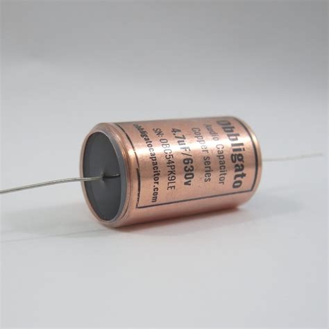 Uf V Obbligato Copper Capacitor Diy Hifi Supply