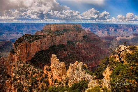 Rim Light North Rim Grand Canyon Usa Jess Lee Photography