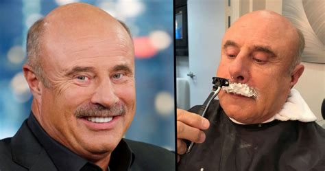 Dr Phil Shaves Off Iconic Mustache And Looks Totally Different