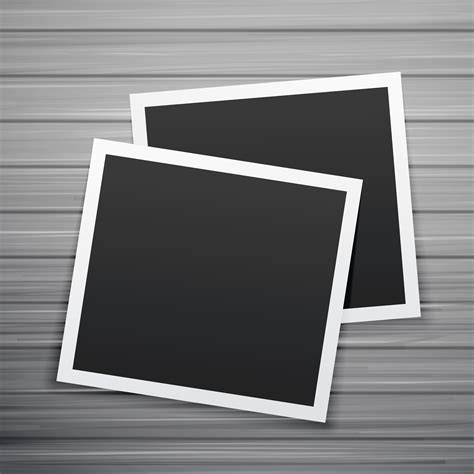 two photo frames stack vector - Download Free Vector Art, Stock Graphics & Images