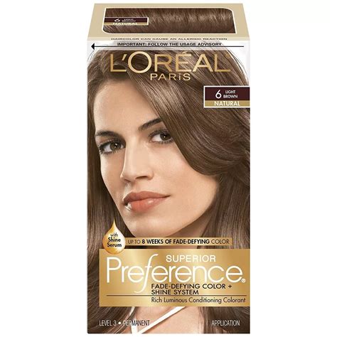 Loreal Preference Hair Color Shades