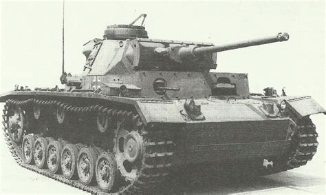 Panzer III with 5cm gun > WW2 Weapons