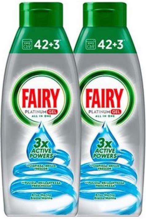 Vaatwasser Fairy Dreft Platinum Gel All In One 45x4Wasbeurten 900ml