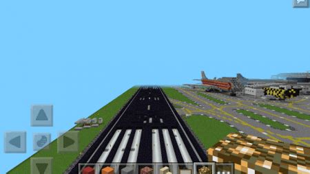 Huge Airport Minecraft Pe