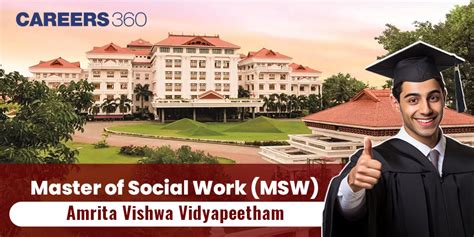 Master Of Social Work Msw At Amrita Vishwa Vidyapeetham