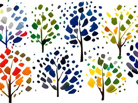 Abstract Trees Vector Art Free Stock Photo Public Domain Pictures