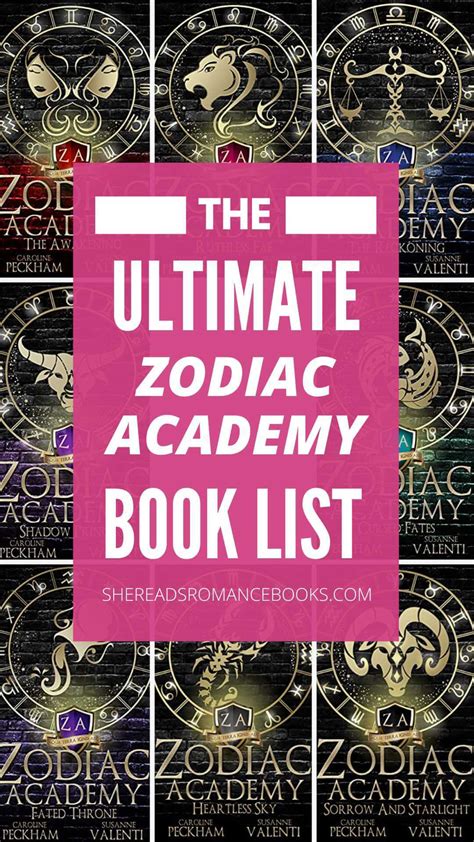 Zodiac Academy Series: The Complete Book List To The, 52% OFF