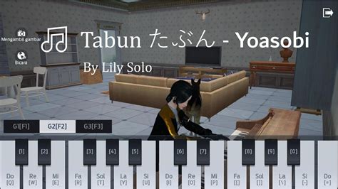 Yoasobi Tabun Undawn Piano By Lily Solo Youtube