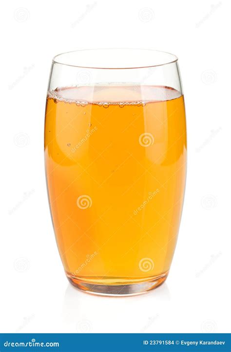 Appelsap In Een Glas Stock Foto Image Of Koel Glaswerk 23791584