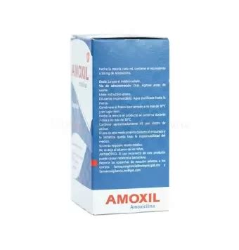 Amoxil Pedi Trico Mg Ml Suspensi N Con Ml