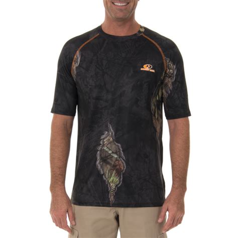 Mossy Oak Mens Insect Repellent Performance Short Sleeve Tee