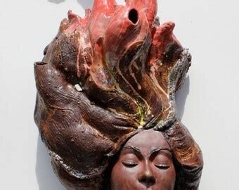 Yoga Art Headstand Sculpture Naked Man Sirshasana By AdrienArt