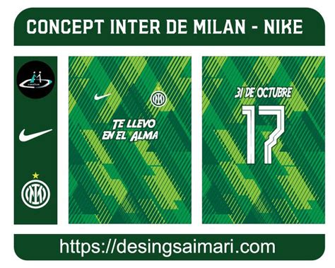 Concept Inter De Milan Nike Desings Aimari Camisetas De F Tbol