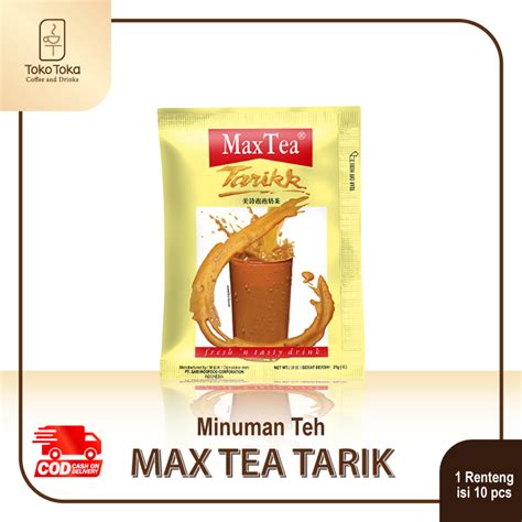 Max Tea Teh Tarik Gram Isi Sachet Lazada Indonesia