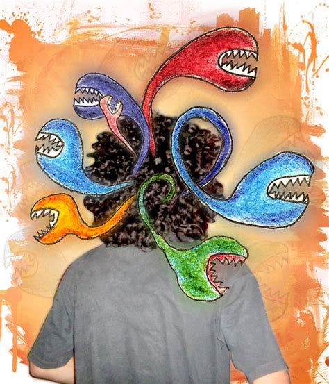 hair monster  kikovector  deviantart