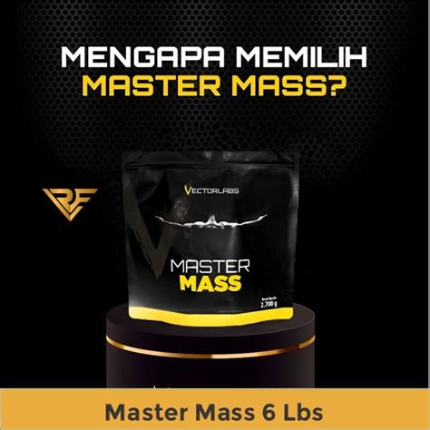 Jual Vectorlabs Master Mass Gainer Lbs Susu Protein Penambah Berat