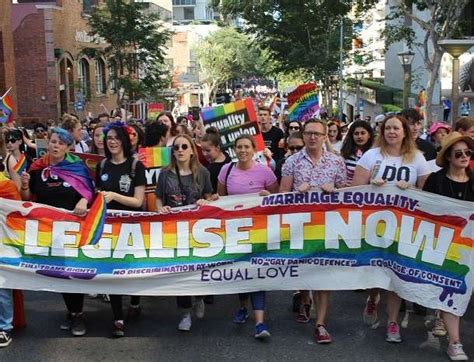 Heres How Big Brisbanes Marriage Equality Rally Was