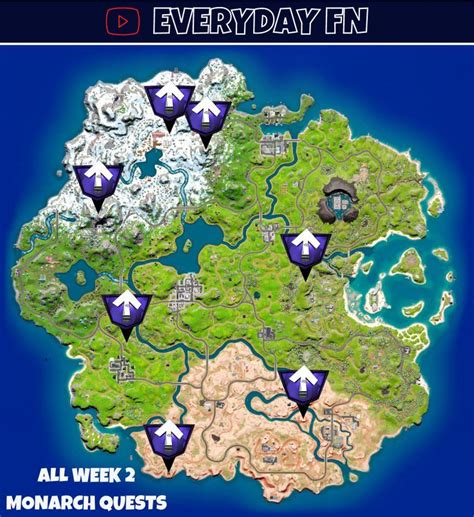 Fortnite All 7 Level Up Tokens Locations Guide Week 2 Artofit