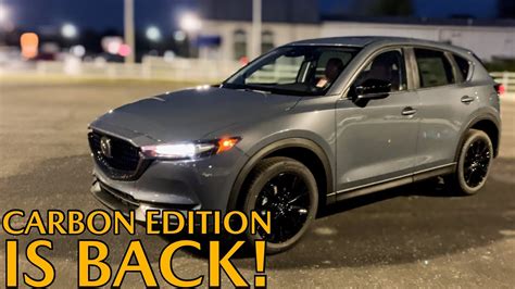 Carbon Edition Is Back Mazda Cx Carbon Edition At Night Youtube